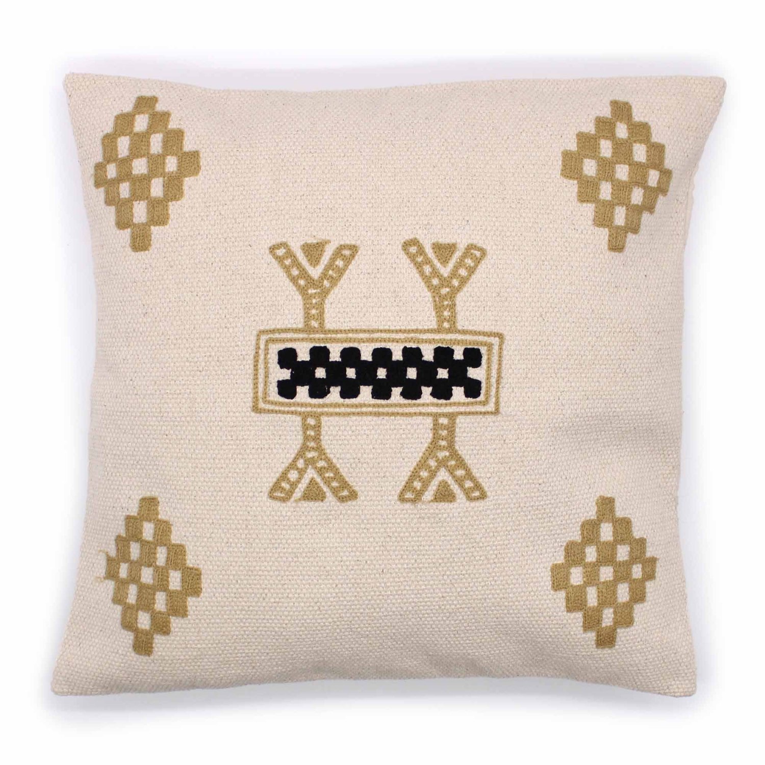 Classic Berber Design Cushion Cover - 45x45cm