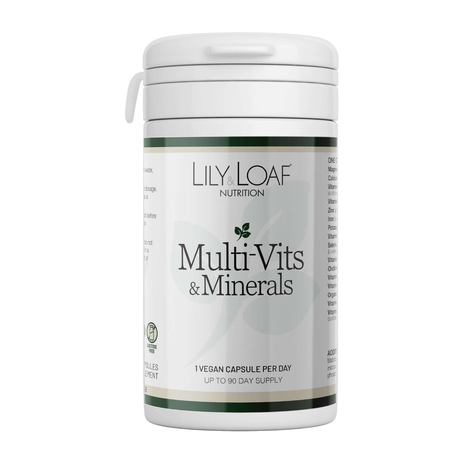 Lily & Loaf Multi-Vits & Minerals Vegan Capsules