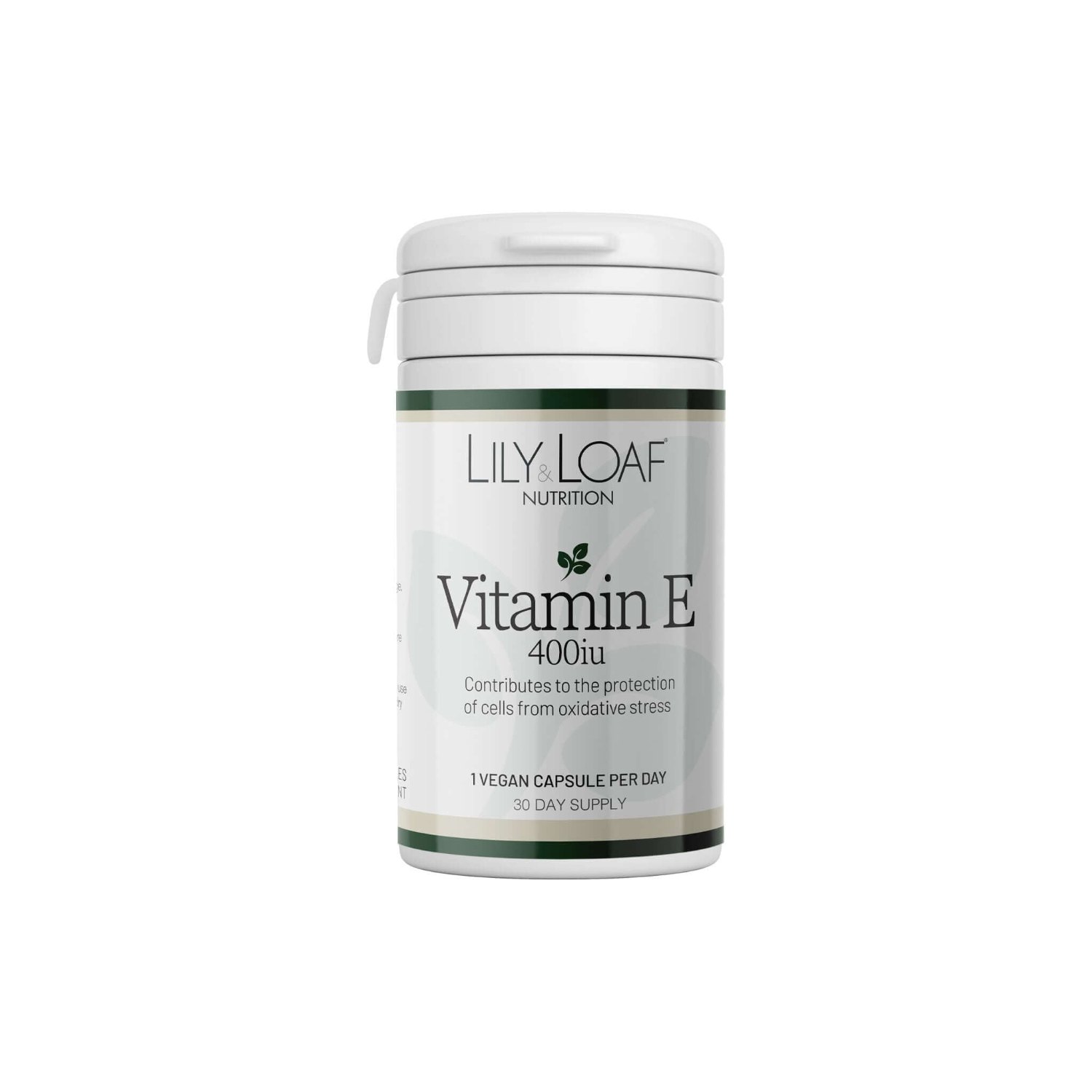 Lily & Loaf Vitamin E 400IU Vegan Capsules