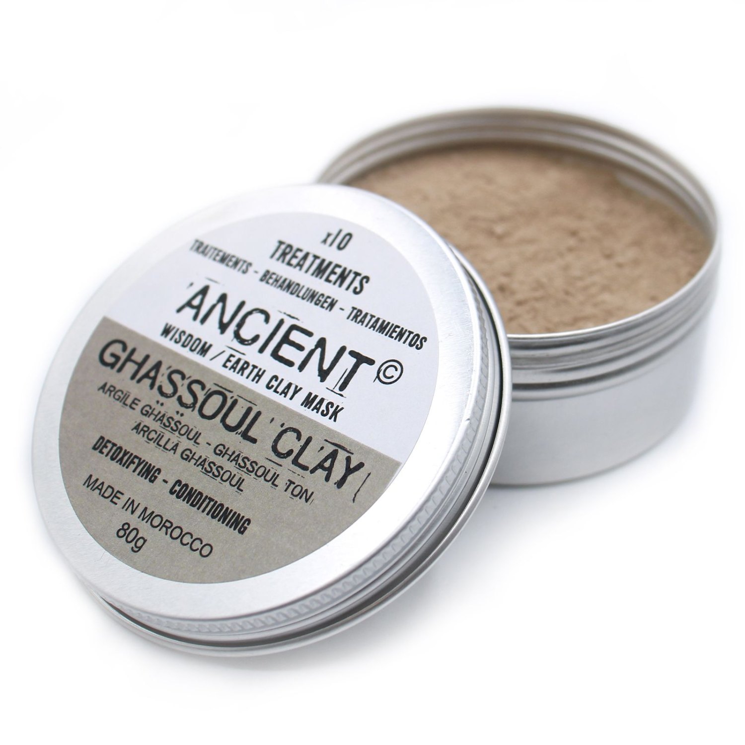 Ancient Wisdom Ghassoul Clay Face Mask – 80g