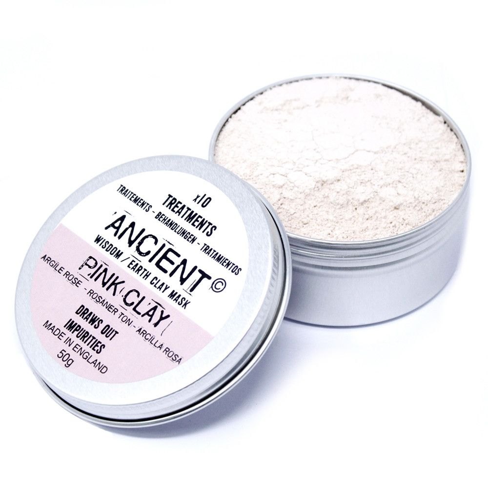 Ancient Wisdom Pink Clay Face Mask – 50g