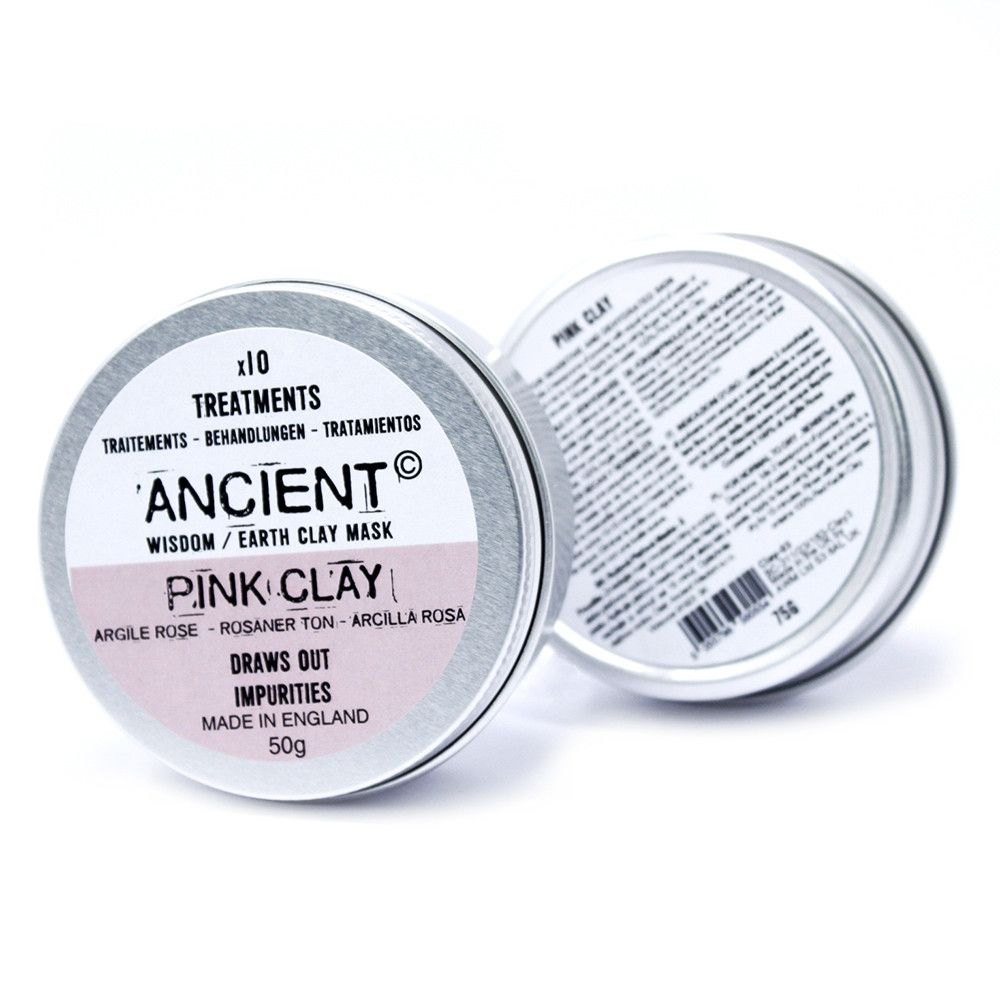 Ancient Wisdom Pink Clay Face Mask – 50g2