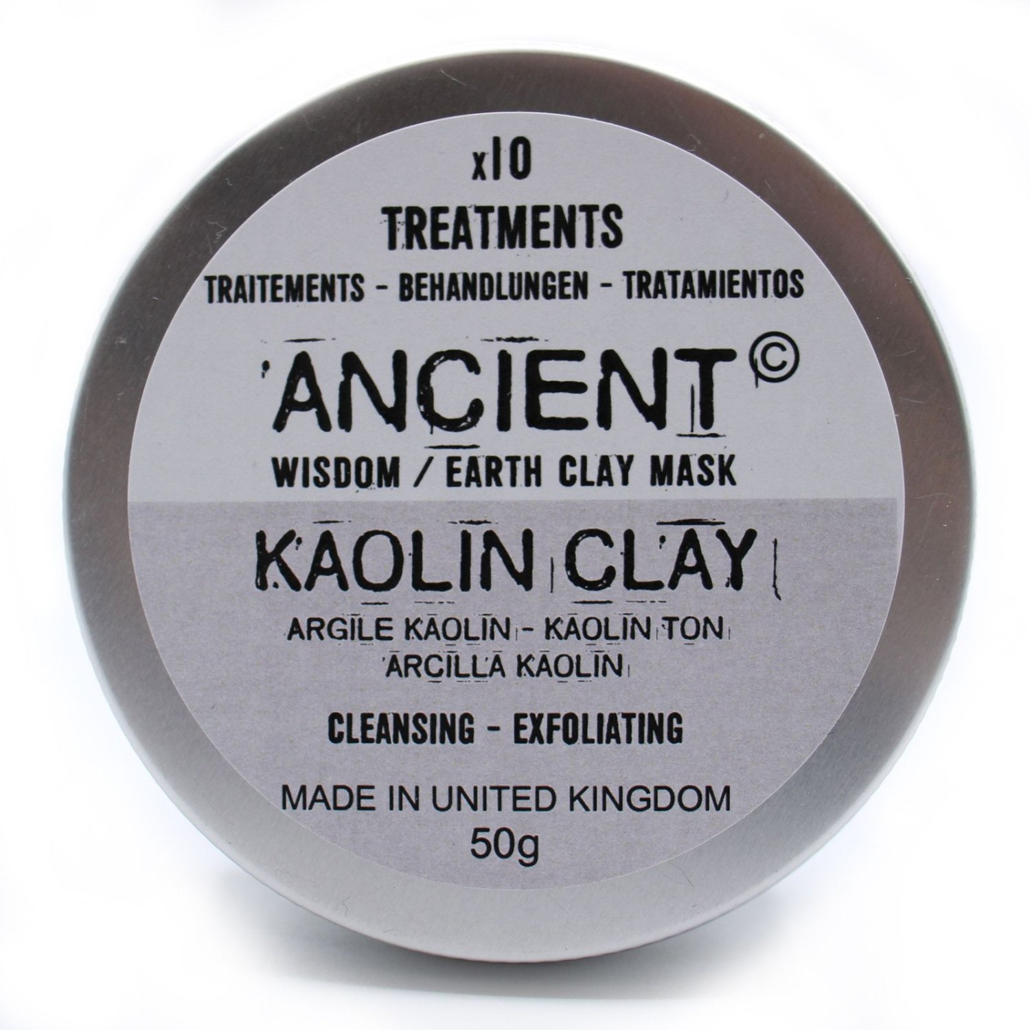 Ancient Wisdom Kaolin Clay Face Mask – 50g1