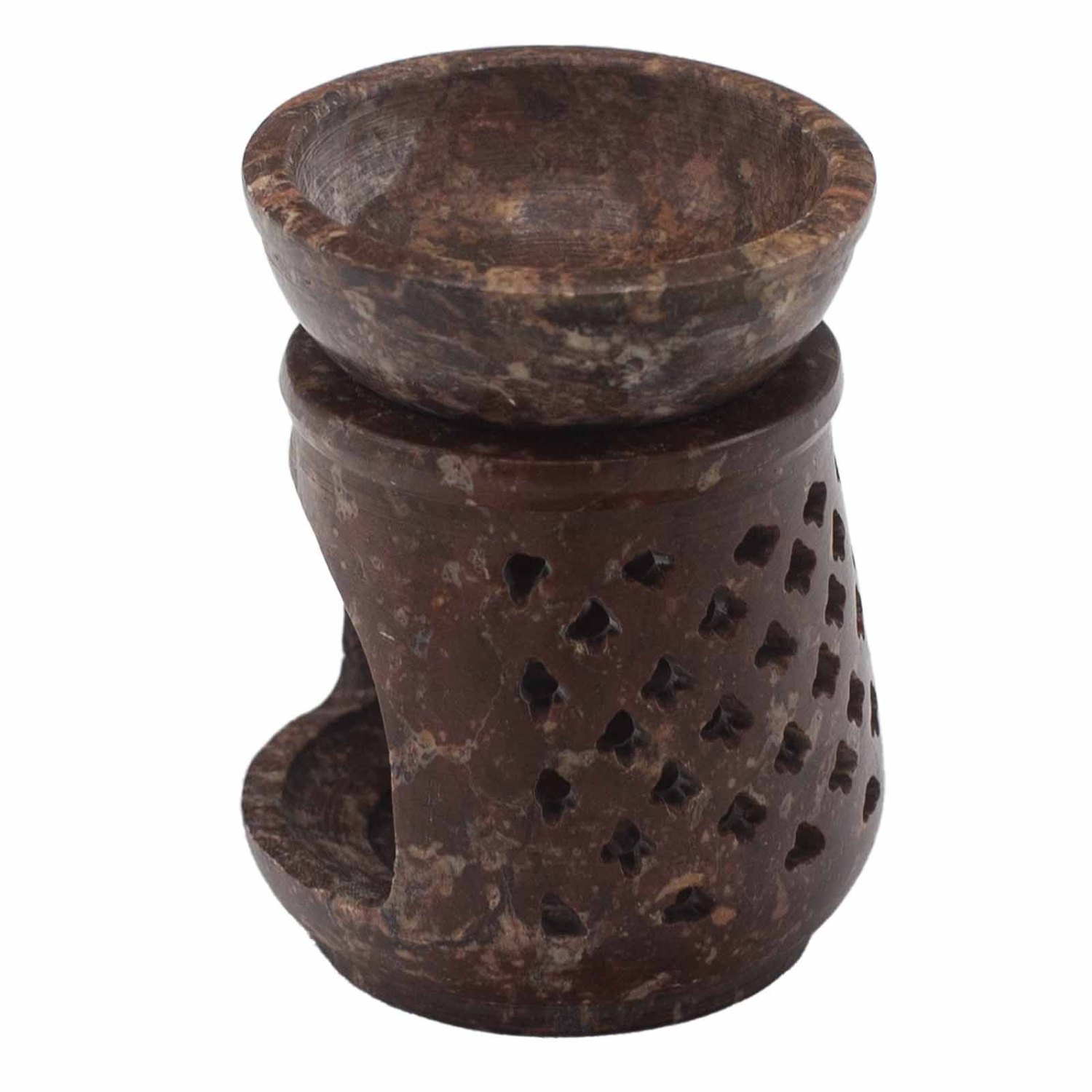 Small Classic Soapstone Oil Burner – 8cm3