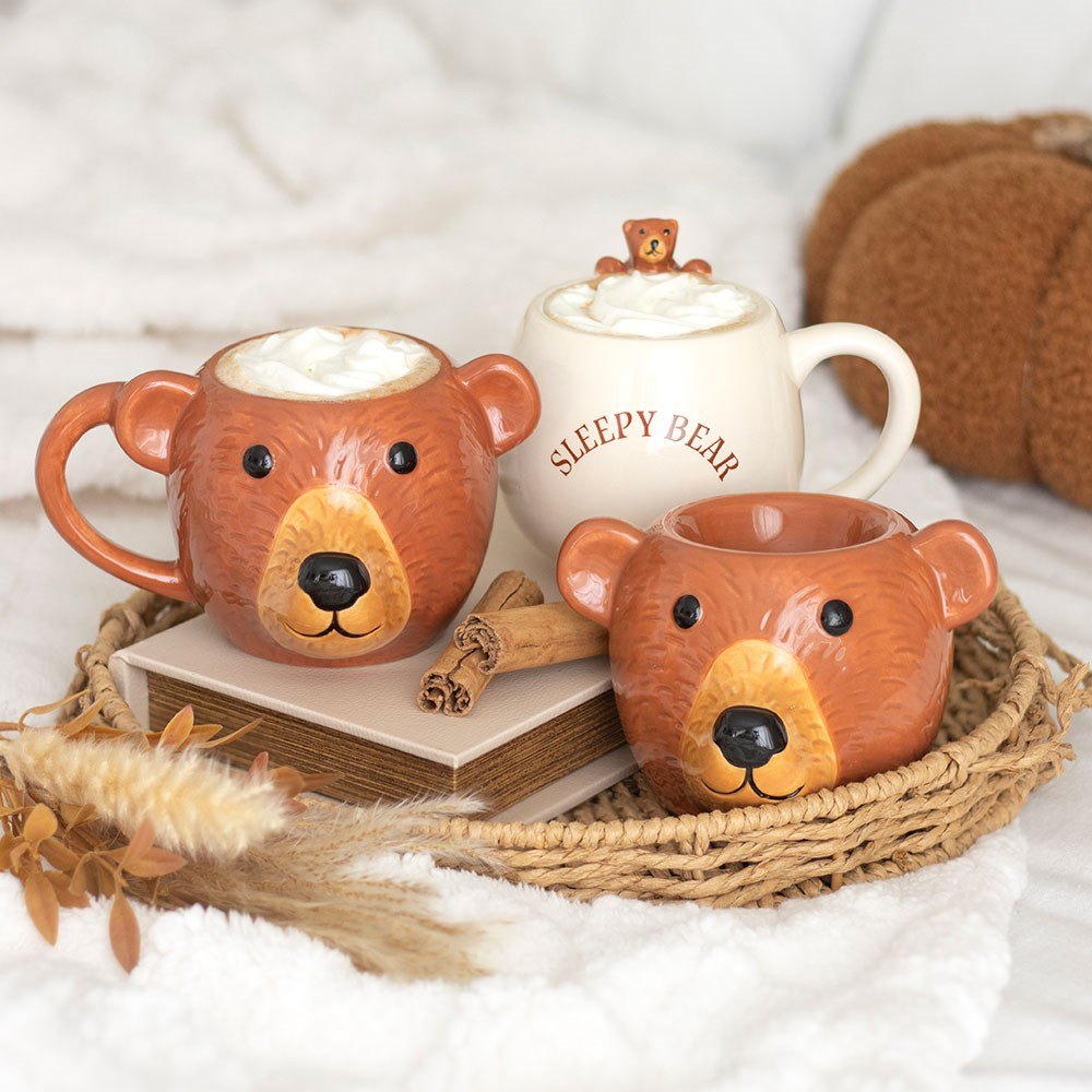 Sleepy Bear Rounded Mug (400ml)5
