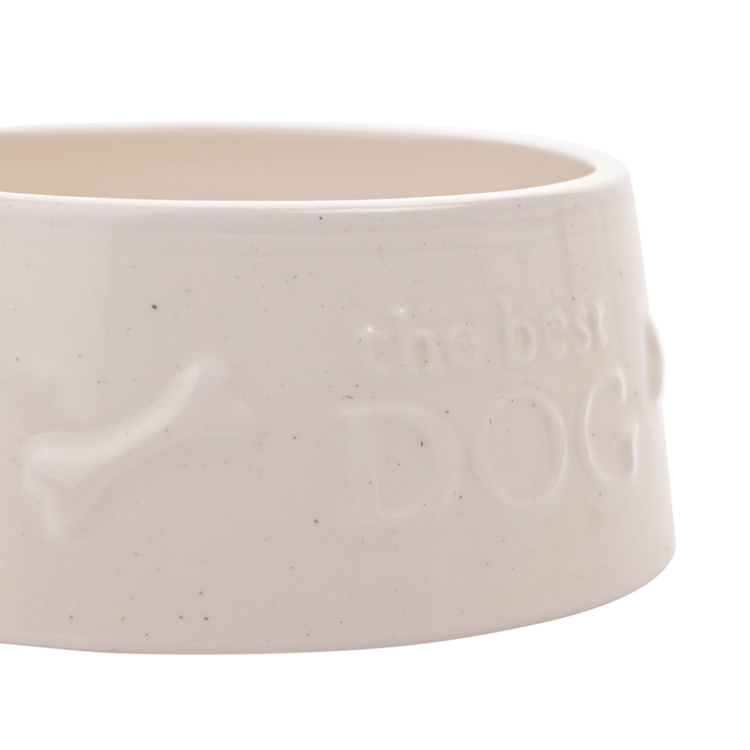 Best of Breed Paw Prints ‘The Best Dog’ Large Dog Bowl2
