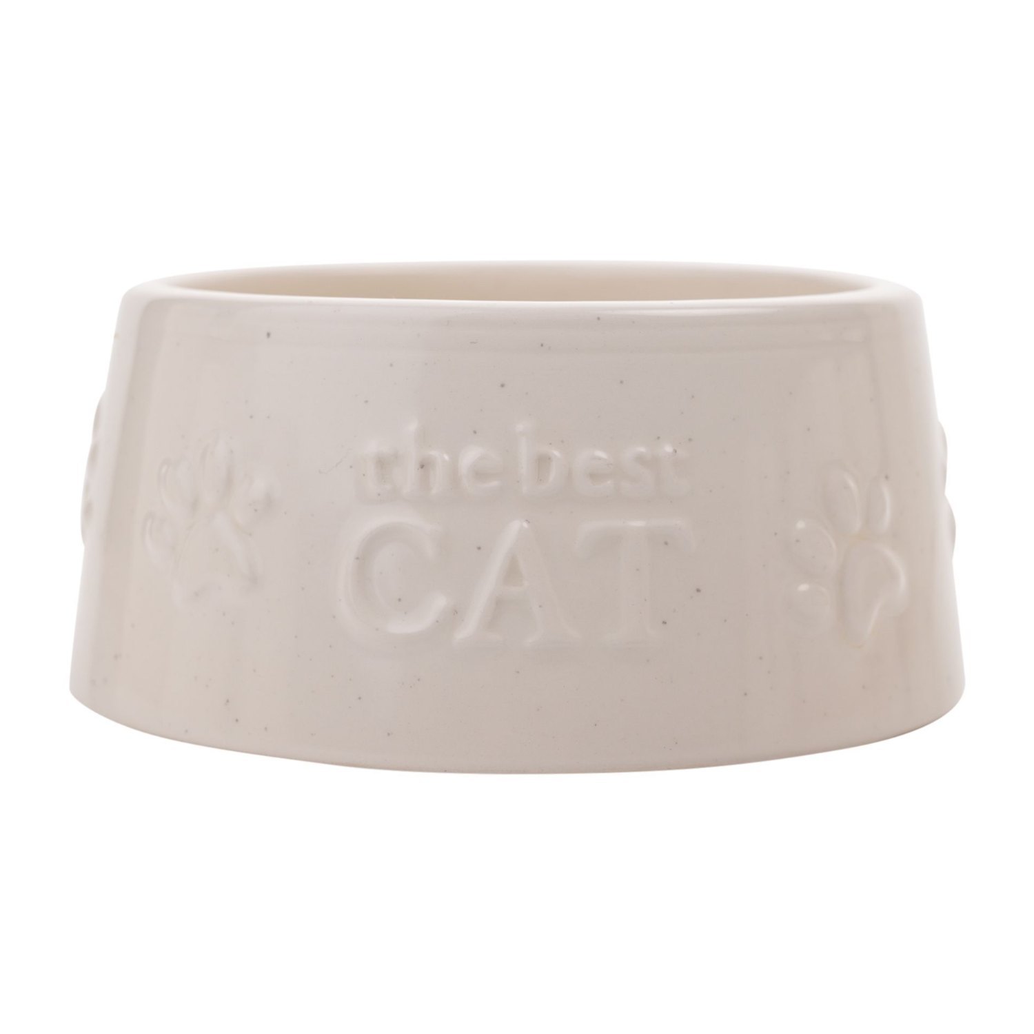 Best of Breed Paw Prints ‘The Best Cat’ Small Cat Bowl1