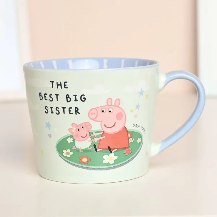 Peppa Pig ‘The Best Big Sister’ Ceramic Mug3