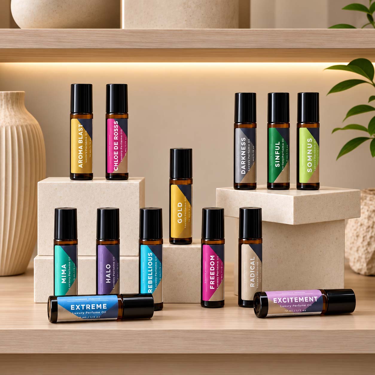 Roll-On Perfume Oils: Custom Trio for £12.00