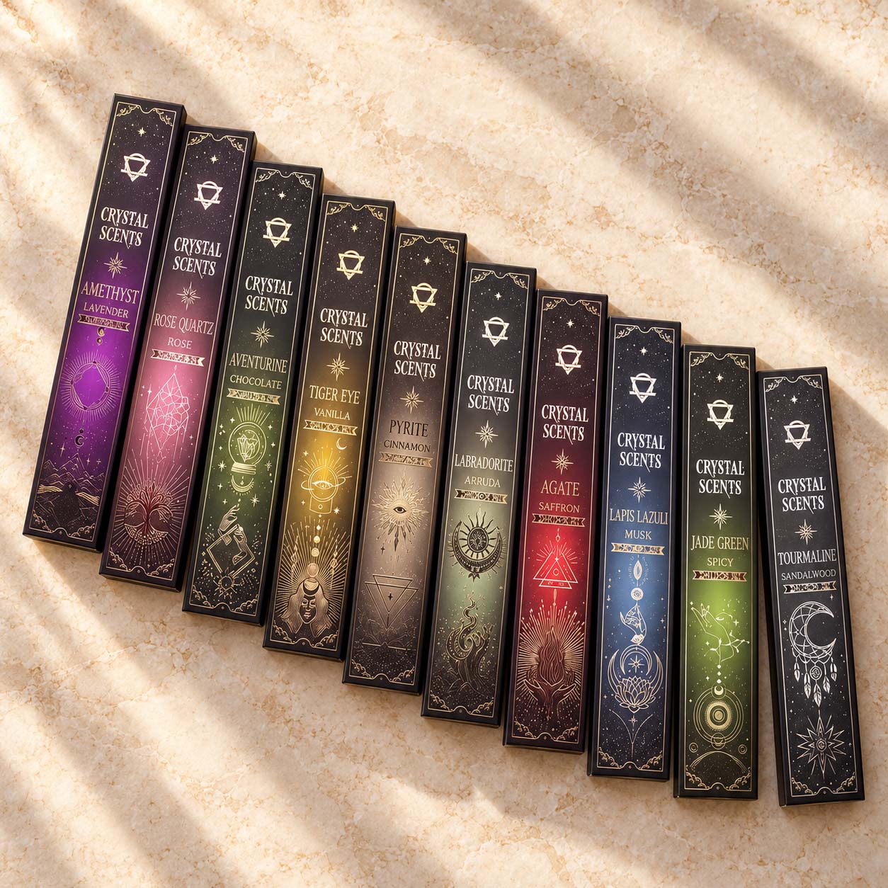Crystal Scents Smudge Incense: Buy 6 for £9.99